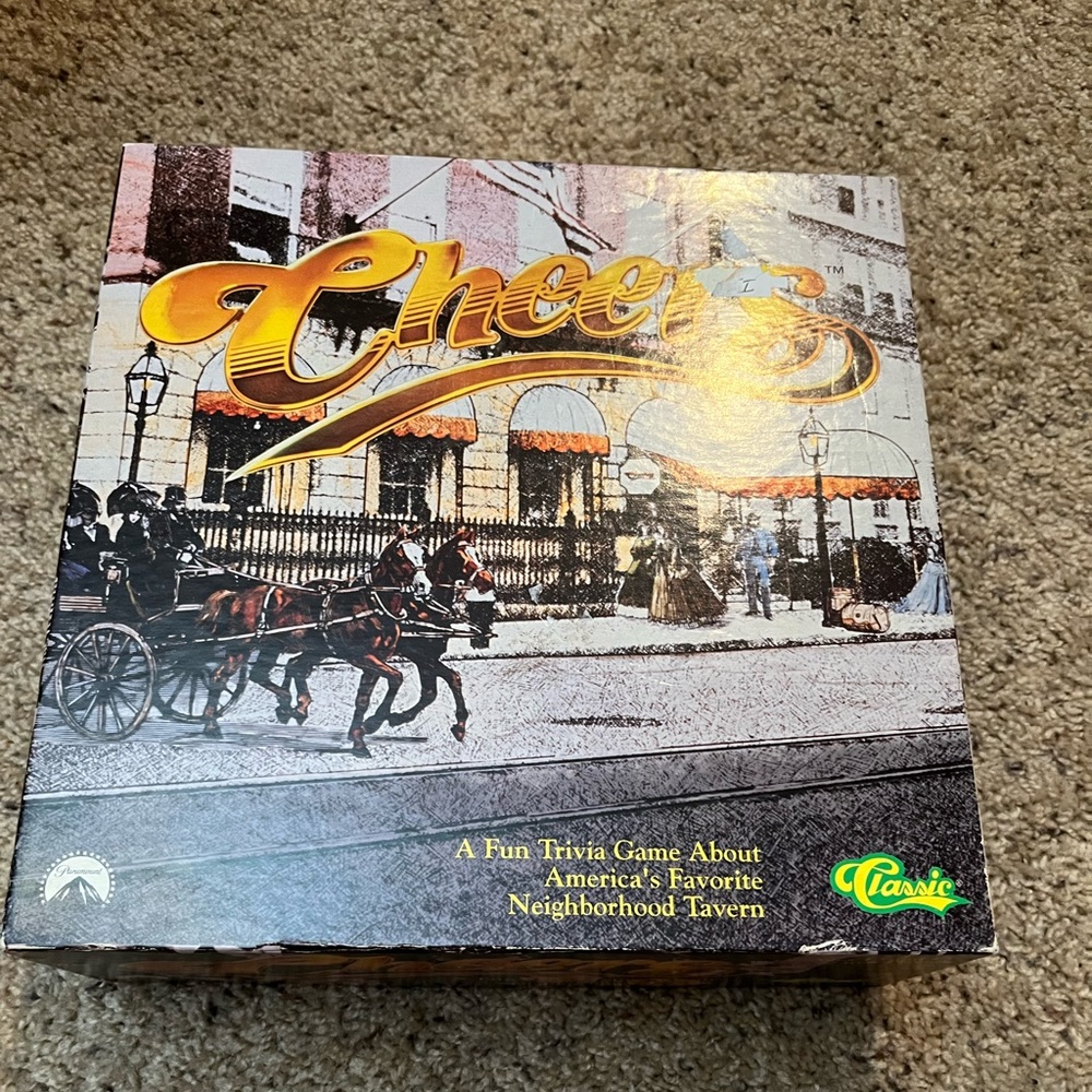 Vintage 1992 Paramount Cheers Trivia Game - Picture 1 of 11